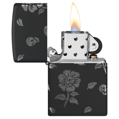 Запальничка Zippo (Зіппо) Flower Skulls Design 48931