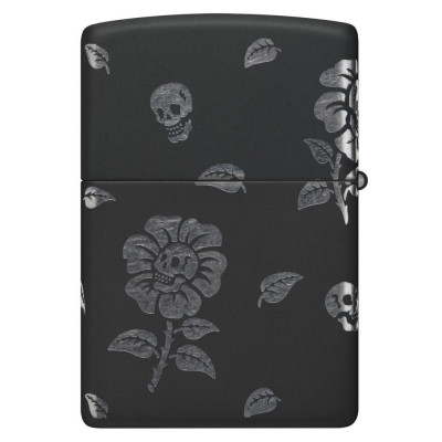 Запальничка Zippo (Зіппо) Flower Skulls Design 48931