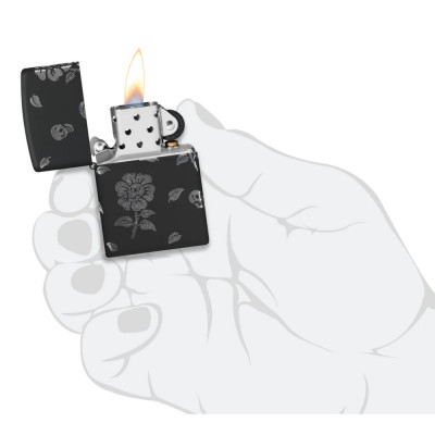 Запальничка Zippo (Зіппо) Flower Skulls Design 48931