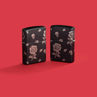 Запальничка Zippo (Зіппо) Flower Skulls Design 48931
