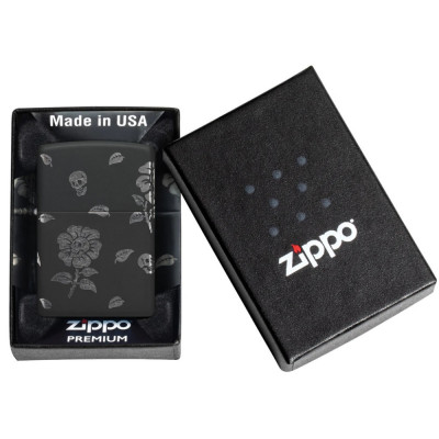 Запальничка Zippo (Зіппо) Flower Skulls Design 48931