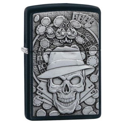 Запальничка Zippo Gambling Skull 49183