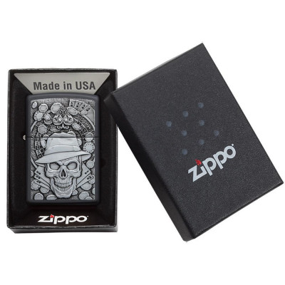 Запальничка Zippo Gambling Skull 49183