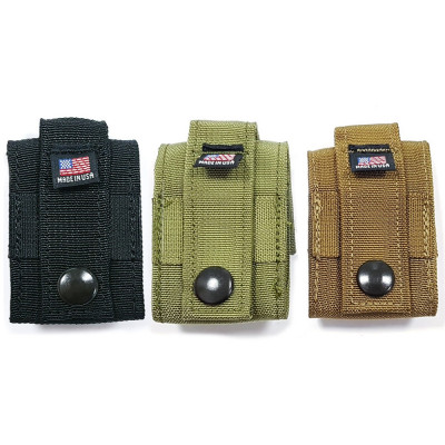 Запальничка Zippo із тактичним чохлом Blk Crackle Tactical Pouch Green 49400