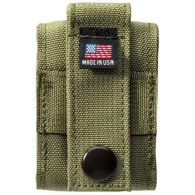 Запальничка Zippo із тактичним чохлом Blk Crackle Tactical Pouch Green 49400