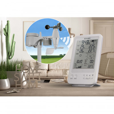 Метеостанція Bresser Weather Center 5-in-1 White (7002511) (925915)