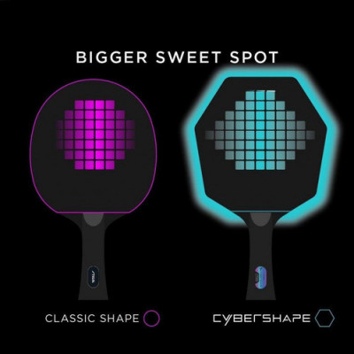 Ракетка для настільного тенісу Stiga Pro Carbon Plus Cybershape 5 Star FL (1215-0401-35) 931184