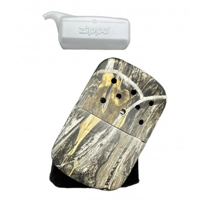 Каталітична бензинова грілка для рук на 12 годин "ZIPPO" , чехол, лійка-дозатор, рослинний камуфляж (2007905)