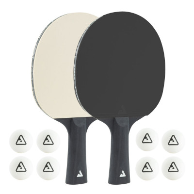 Набір для настільного тенісу Joola Black White 2 Bats 8 Balls (54817) (930799)