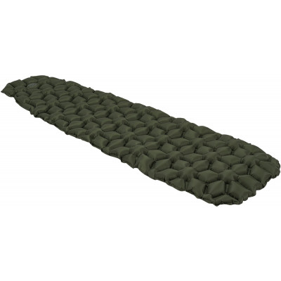 Килимок надувний Highlander Nap-Pak Inflatable Sleeping Mat 5 cm Olive (AIR071) (929796)