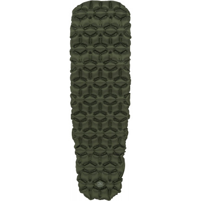 Килимок надувний Highlander Nap-Pak Inflatable Sleeping Mat 5 cm Olive (AIR071) (929796)