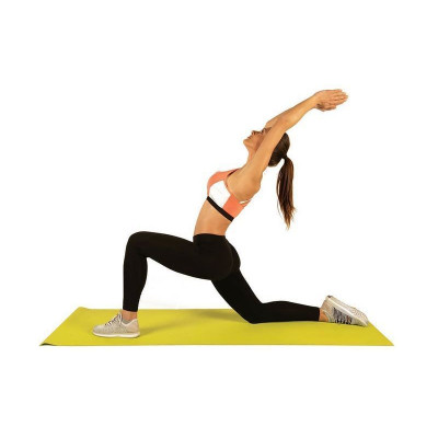 Килимок спортивний Toorx Yoga PVC 173 х 60 х 0,6 см для йоги та фітнесу Viola/Antracite (MAT-177) (931139)
