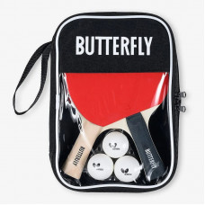 Набір для настільного тенісу Butterfly Racket Set Easy 2 Bats 3 Balls (6257623202) 932197