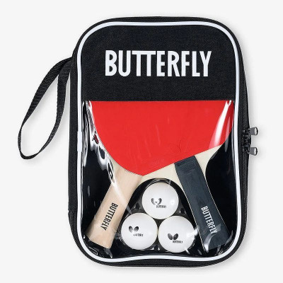 Набір для настільного тенісу Butterfly Racket Set Easy 2 Bats 3 Balls (6257623202) 932197