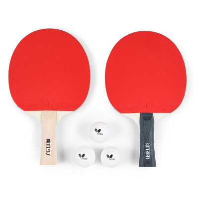 Набір для настільного тенісу Butterfly Racket Set Easy 2 Bats 3 Balls (6257623202) 932197