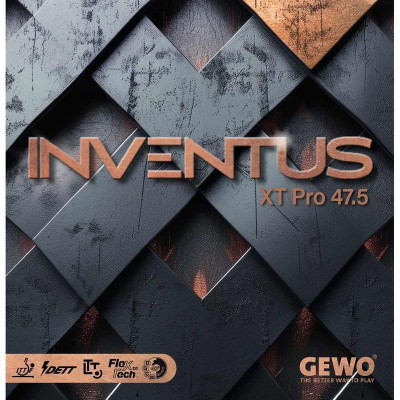 Ракетка для настільного тенісу Gewo Zoom Pro OFF-, Inventus XT Pro 47.5+Elaxxon 45.0, ST (1163800003) (931317)