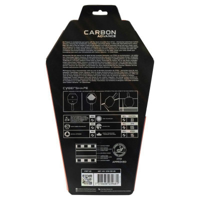 Ракетка для настільного тенісу Stiga Carbon Advance Cybershape FL (1215-1101-35) 932356