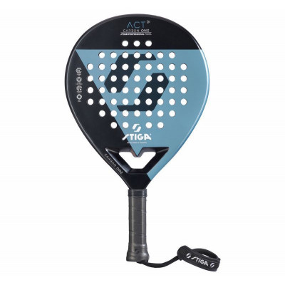 Ракетка для падел тенісу Stiga Racket ACT Black/Blue (2202-0916-01) 931517