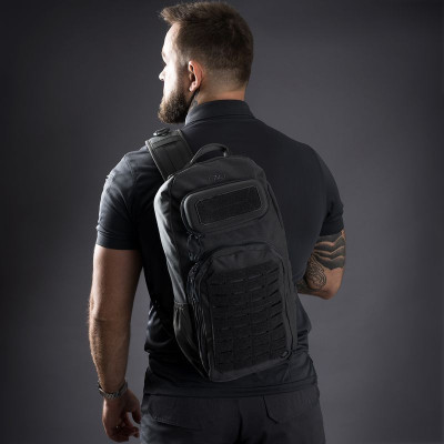 Рюкзак тактичний Highlander Stoirm Gearslinger 12L Dark Grey (TT189-DG) (929710)