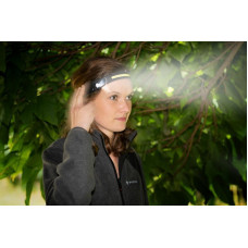 Ліхтар налобний National Geographic Iluminos Stripe 300 lm + 90 Lm USB Rechargeable (9082600) (930158)