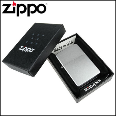 Запальничка Zippo CLASSIC Satin Chrome 205