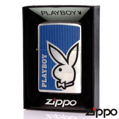 Запальничка Zippo PLAYBOY BUNNY BLUE 28261