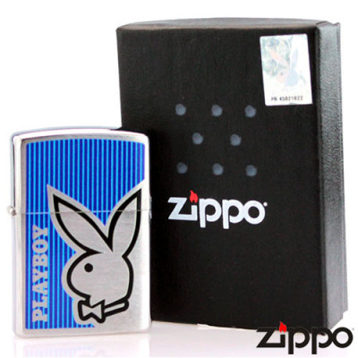 Запальничка Zippo PLAYBOY BUNNY BLUE 28261