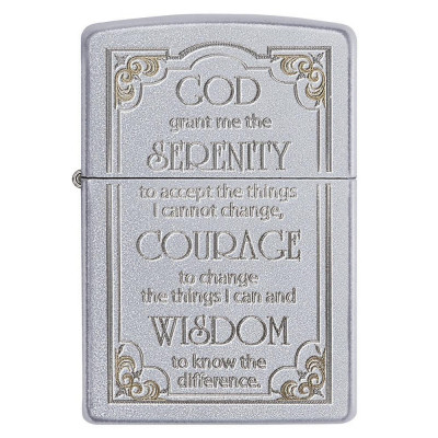 Запальничка Zippo (Зіппо) SERENITY PRAYER 28458