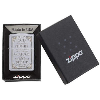 Запальничка Zippo (Зіппо) SERENITY PRAYER 28458