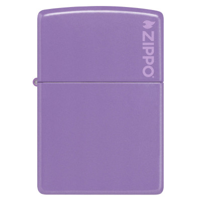Запальничка Zippo (Зіппо) Smoky Lavender Zippo Logo 46681 ZL