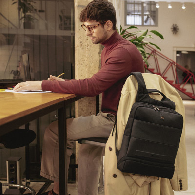 Рюкзак для ноутбука Gabol Expandable Backpack Capital 9/11L Black (413156-001) 930733