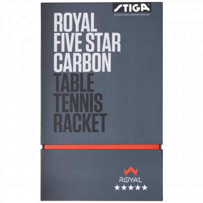 Ракетка для настільного тенісу Stiga Royal Carbon 5 Star FL (1215-2818-01) 931106
