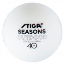 М'ячі для настільного тенісу Stiga Seasons, White 12 шт (1110-2810-12) (931162)