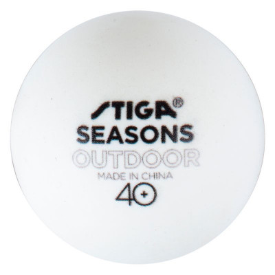 М'ячі для настільного тенісу Stiga Seasons, White 12 шт (1110-2810-12) (931162)