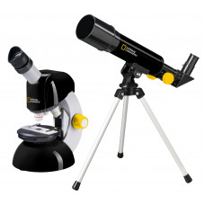 Мікроскоп National Geographic Junior 40x-640x + Телескоп 50/360 (9118400) (926817)