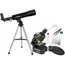 Мікроскоп National Geographic Junior 40x-640x + Телескоп 50/360 з кейсом (9118200) (926260)