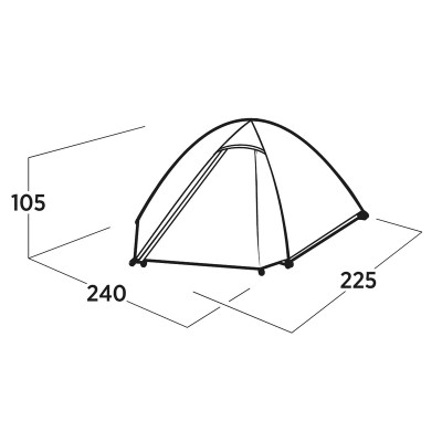 Намет двомісний Easy Camp Rondane 2 (120469) 931541 Намет двомісний Easy Camp Rondane 2 (120469) 931541