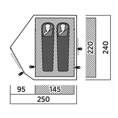 Намет двомісний Easy Camp Rondane 2 (120469) 931541 Намет двомісний Easy Camp Rondane 2 (120469) 931541