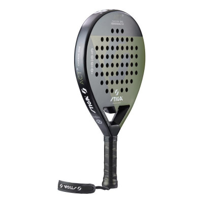 Ракетка для падел тенісу Stiga Racket ACT Black/Olive Green (2202-0919-01) 931518