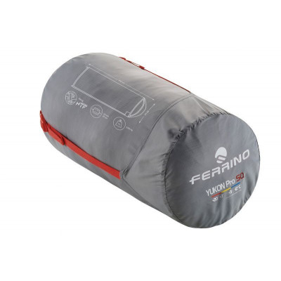 Спальний мішок Ferrino Yukon Pro SQ +3°C Red (86360NRR) (931767)