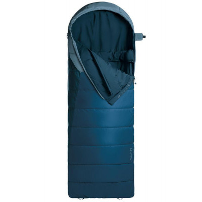 Спальний мішок Ferrino Yukon Square +7°C Blue-Grey Left (86381RBGSX) 932334